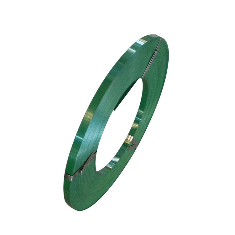 Green Painted Steel Strapping