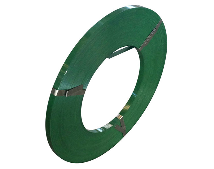Green Painted Steel Strapping(图2) Green Painted Steel Strapping(图2)