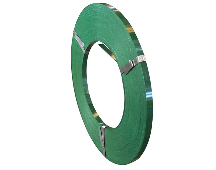 Green Painted Steel Strapping(图1) Green Painted Steel Strapping(图1)