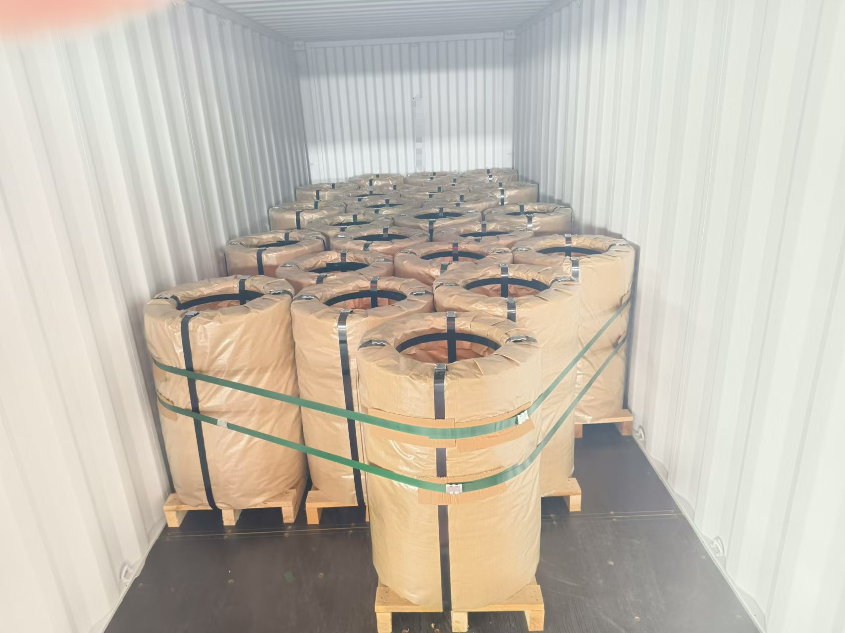 Delivery of steel strapping to Germany customers (图3) Delivery of steel strapping to Germany customers (图3)